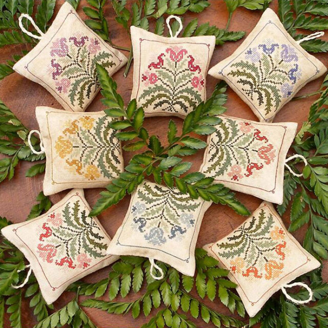 **〔Renato Parolin〕　図案　RP-1117　Morbidi colori 2