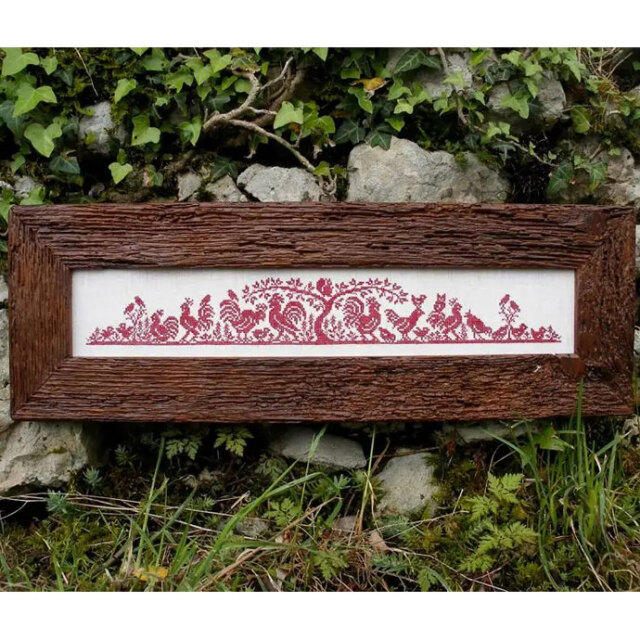 **〔Renato Parolin〕　図案　RP-1512　Basse-cour 2