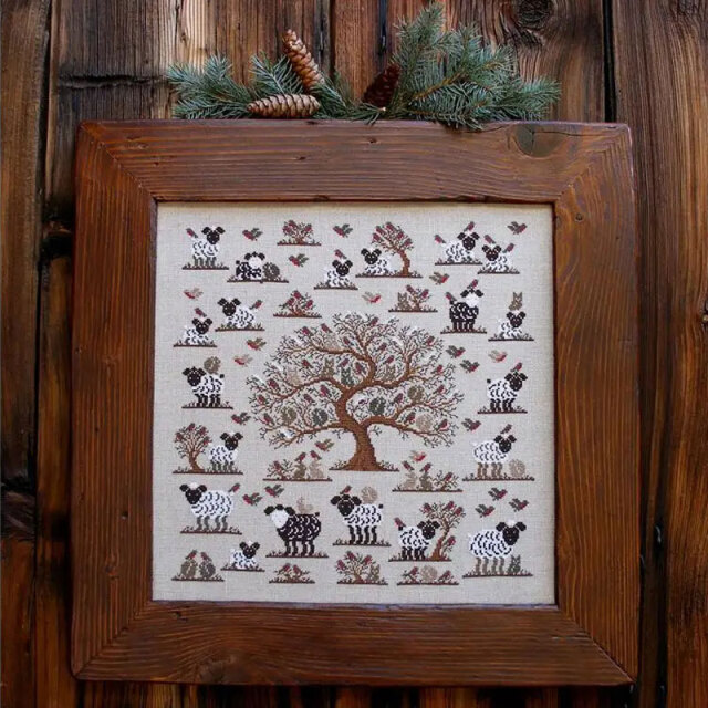 **〔Renato Parolin〕　図案　RP-1524　Nuages de laine