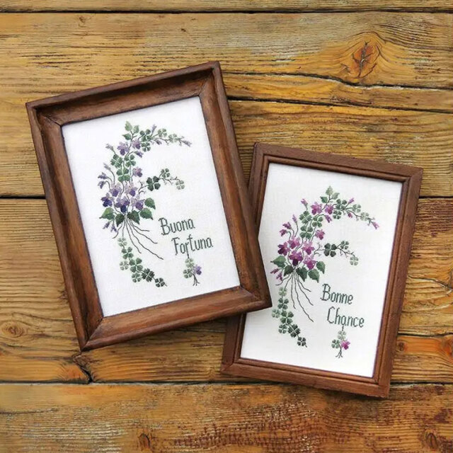 **〔Renato Parolin〕　図案　RP-2605　Bonne Chance