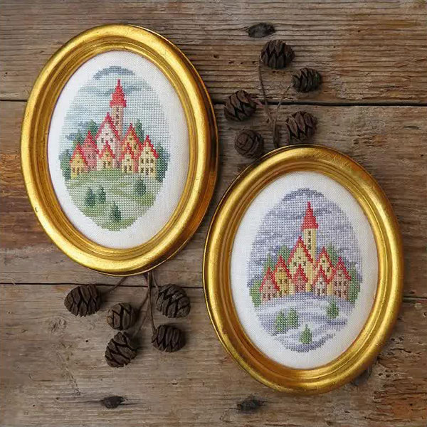 **〔Renato Parolin〕　図案　RP-3201　Brunico (Bruneck)