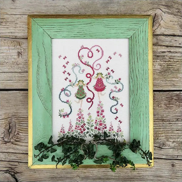 **〔Renato Parolin〕　図案　RP-3309　Gaia e Serena