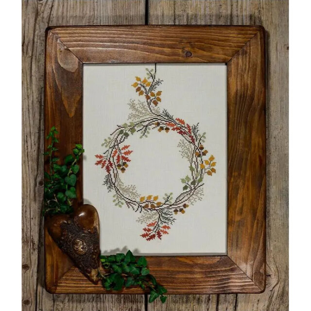 **〔Renato Parolin〕　図案　RP-3602　Orange wreath (autumn)