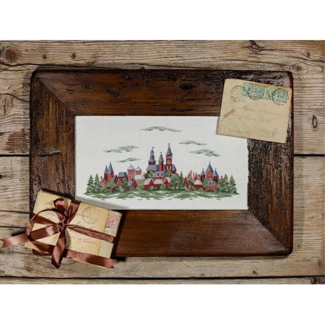 **〔Renato Parolin〕　図案　RP-3606　Collonges la Rouge