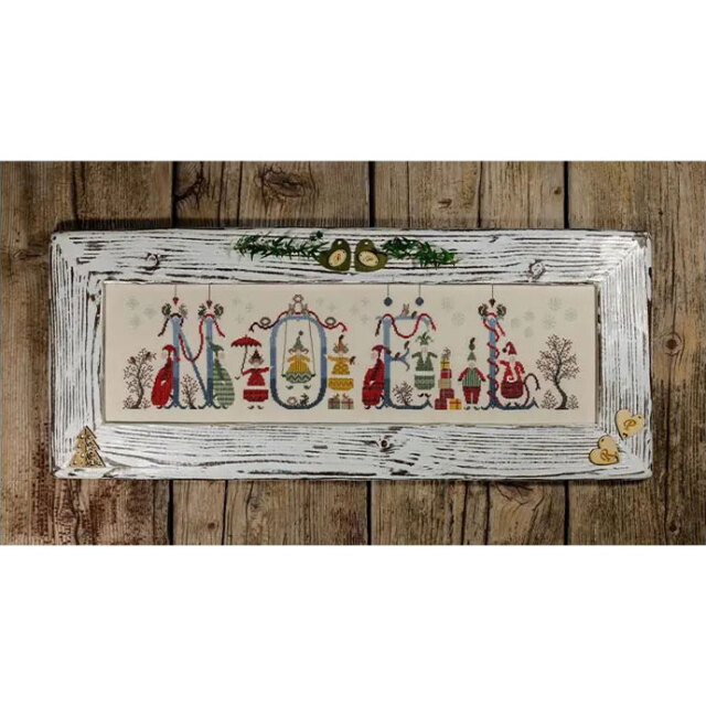 **〔Renato Parolin〕　図案　RP-3609　Noel bleu