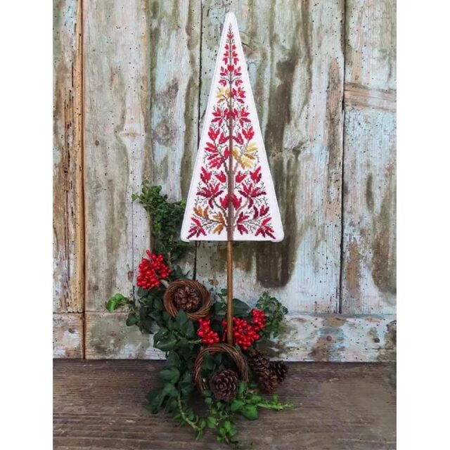 **〔Renato Parolin〕　図案　RP-3808　Red-yellow tree