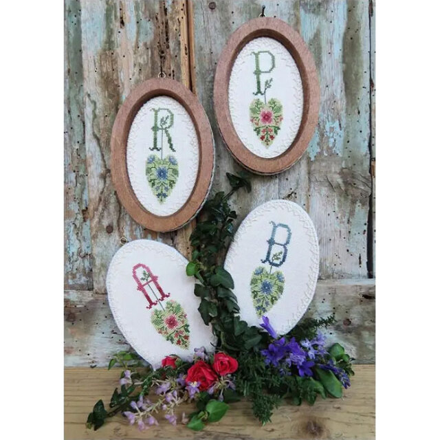 **〔Renato Parolin〕　図案　RP-3818　Un coeur pour toi