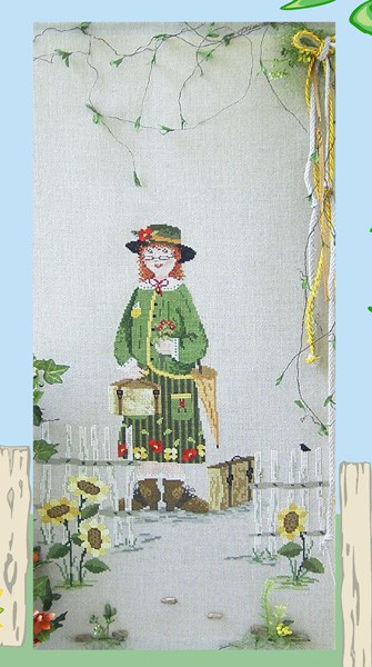 **〔UB Design〕　図案　UB-22514　Henriette ist da