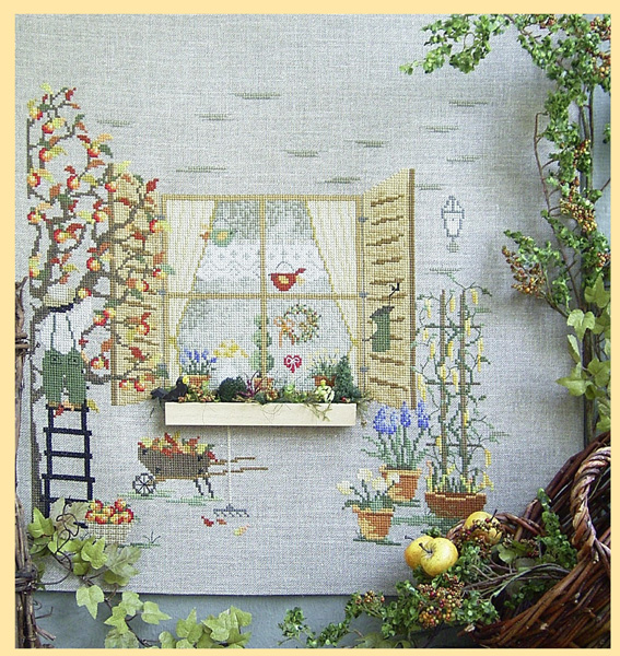 **〔UB Design〕　図案　UB-22526　Herbstfenster