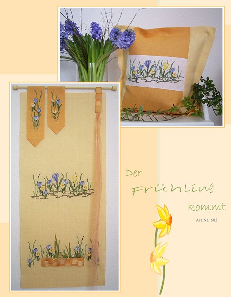 **〔UB Design〕　図案　UB-602　Der Fruhling kommt