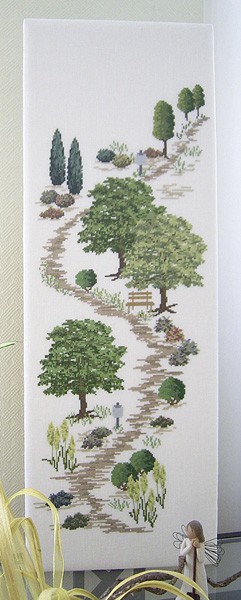 **〔UB Design〕　図案　UB-610　Spaziergang zu den drei alten Eichen