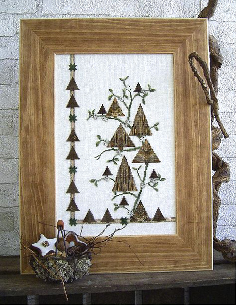 **〔UB Design〕　図案　UB-623　Tannenglanz im Mistelzweig