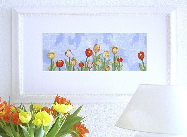 **〔UB Design〕　図案　UB-632　Farbenrausch am Sommerhimmel