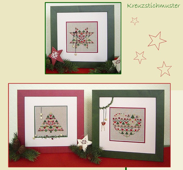 **〔UB Design〕　図案　UB-665　Weihnachtszeit