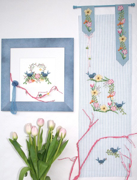 **〔UB Design〕　図案　UB-674　Horch mal, da sprechen zwei