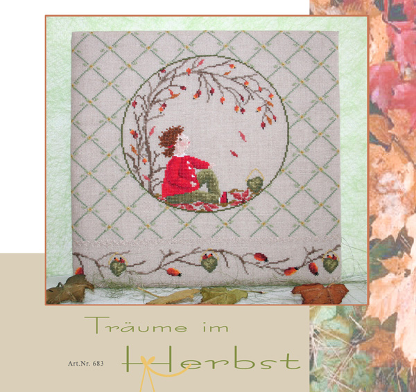 **〔UB Design〕　図案　UB-683　Traume im Herbst