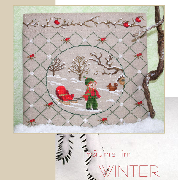 **〔UB Design〕　図案　UB-684　Träume im Winter