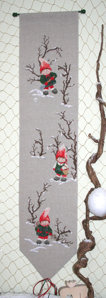 **〔UB Design〕　図案　UB-709　Wintervergnugen im Wald