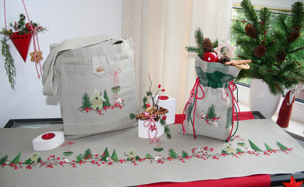 **〔UB Design〕　図案　UB-762　Weihnachten im Wald