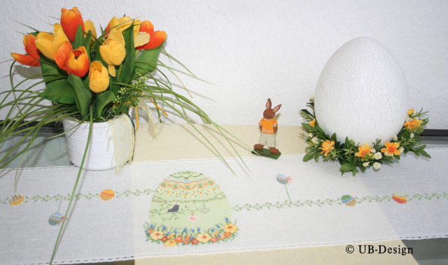 **〔UB Design〕　図案　UB-790　Frohe Ostern !