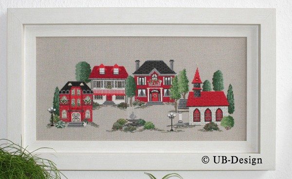 **〔UB Design〕　図案　UB-798　Bei uns im Dorf