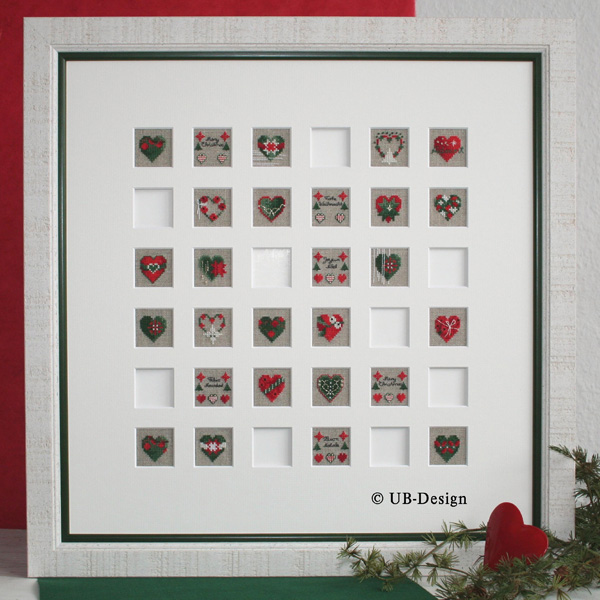 **〔UB Design〕　図案　UB-822　Memory zur Weihnachtszeit