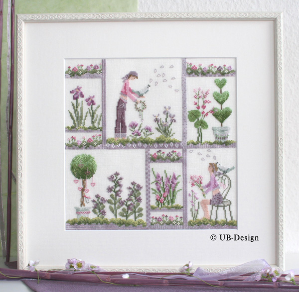 **〔UB Design〕　図案　UB-872　Ich singe ein Lied fur Dich