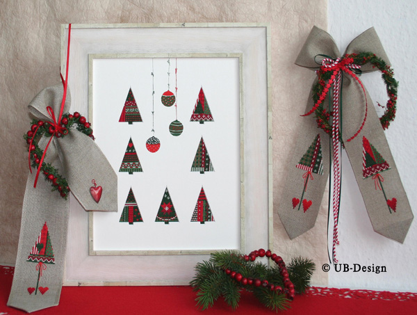 **〔UB Design〕　図案　UB-879　Oh Tannenbaum