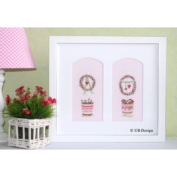 **〔UB Design〕　図案　UB-896　Die Zwei im Garten