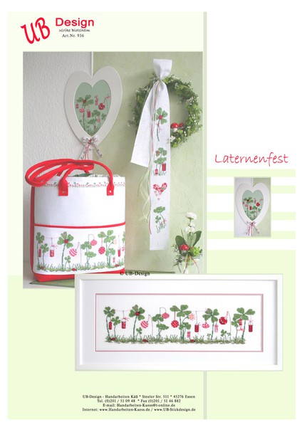 **〔UB Design〕　図案　UB-936　Laternenfest
