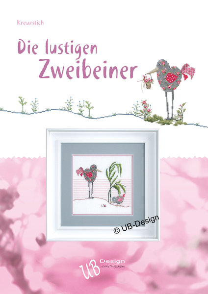 ＊〔UB Design〕　図案集　B2011-1　Die lustigen Zweibeiner ＜お取り寄せ＞
