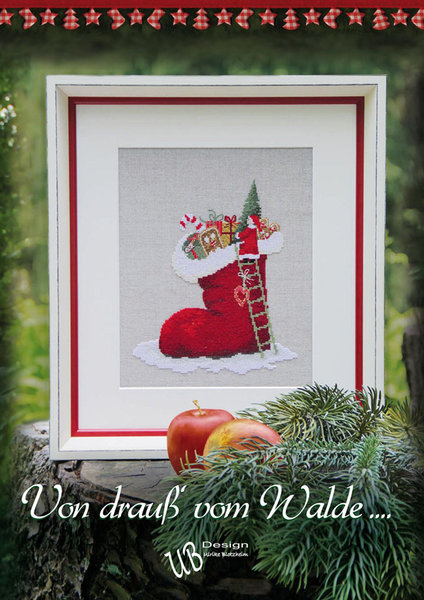 〔UB Design〕　図案集　B2013-1　Von drau&szlig;' vom Walde 【在庫あり】