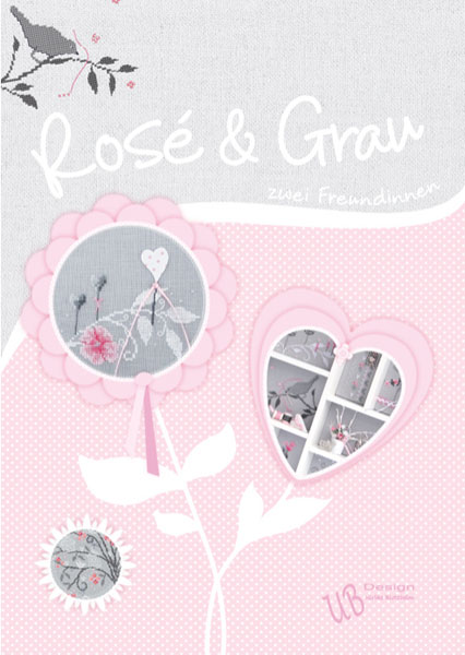 〔UB Design〕　図案集　B2016-1　Rosé und Grau 【在庫あり】