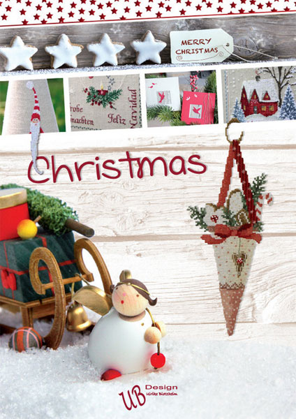 〔UB Design〕　図案集　B2016-2　CHRISTMAS 【在庫あり】