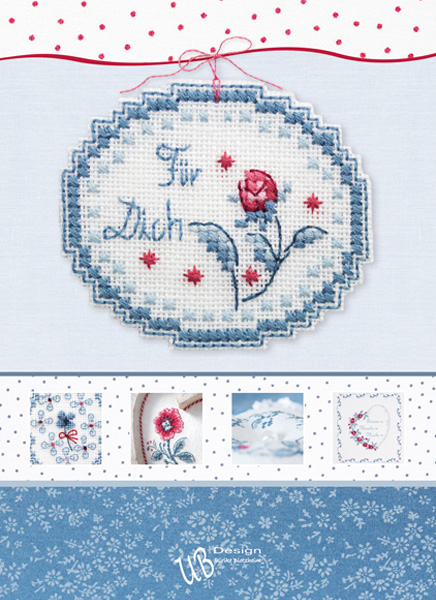 〔UB Design〕　図案集　B2018-1　Fur Dich 【在庫あり】