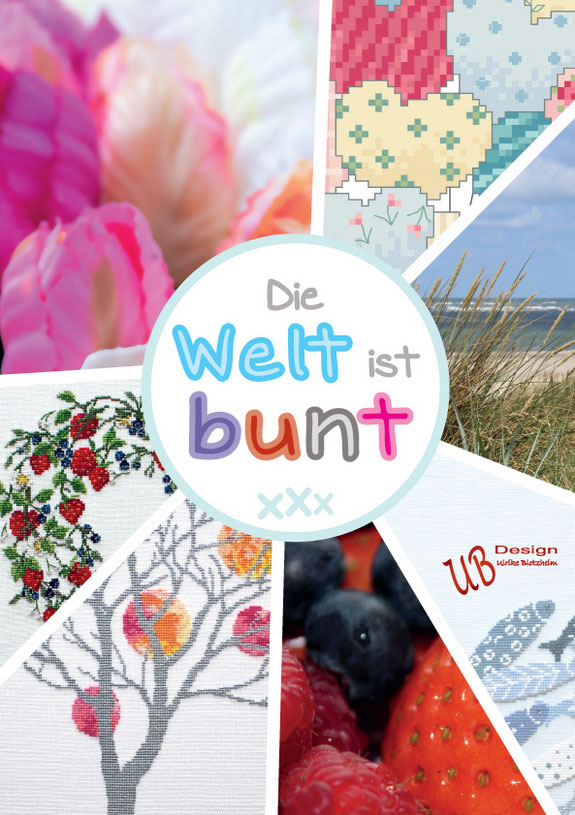 〔UB Design〕　図案集　B2021-1　Die Welt ist bunt 【在庫あり】