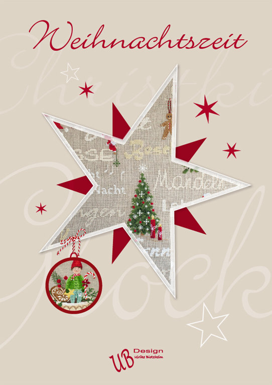 〔UB Design〕　図案集　B2022-2　Weihnachtszeit 【在庫あり】
