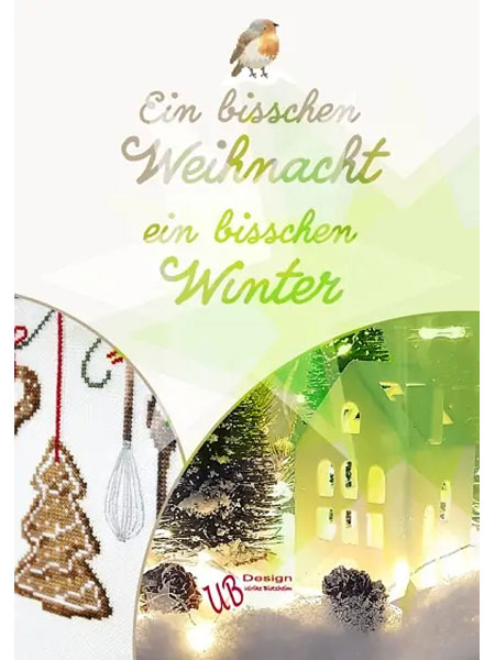〔UB Design〕　図案集　B2023-2　Ein bisschen Weihnacht, ein bisschen Winter 【在庫あり】