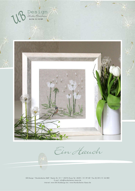 **〔UB Design〕　図案　UB-E-1019F　Ein Hauch