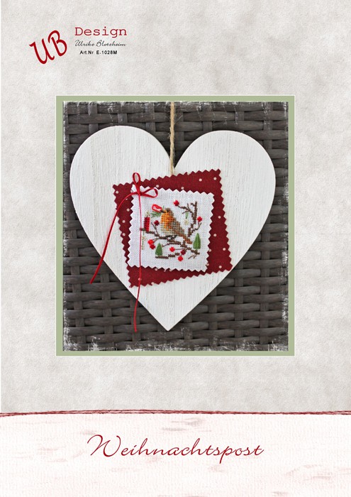 **〔UB Design〕　図案　UB-E-1028M　Weihnachtspost