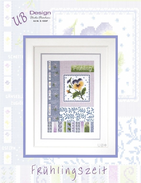 **〔UB Design〕　図案　UB-E-1033F　Fruhlingszeit