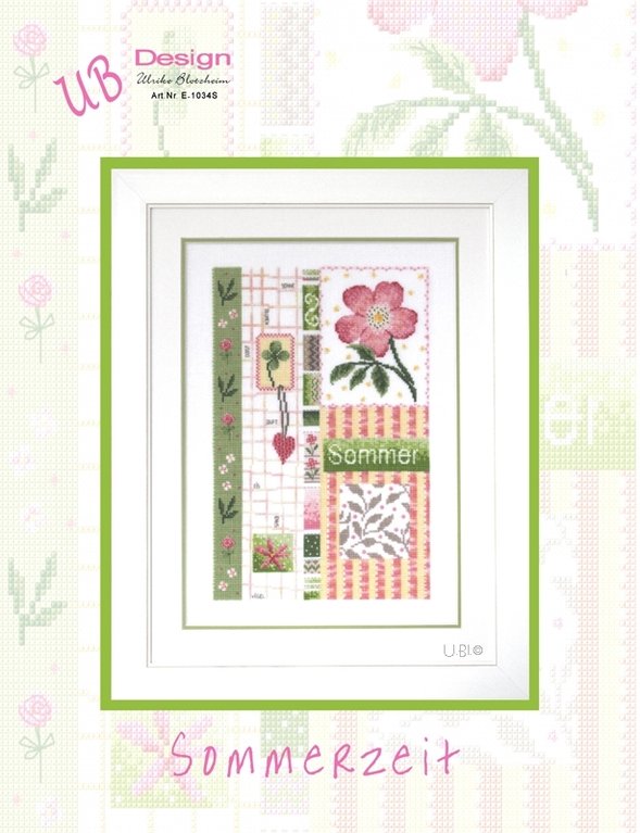 **〔UB Design〕　図案　UB-E-1034S　Sommerzeit