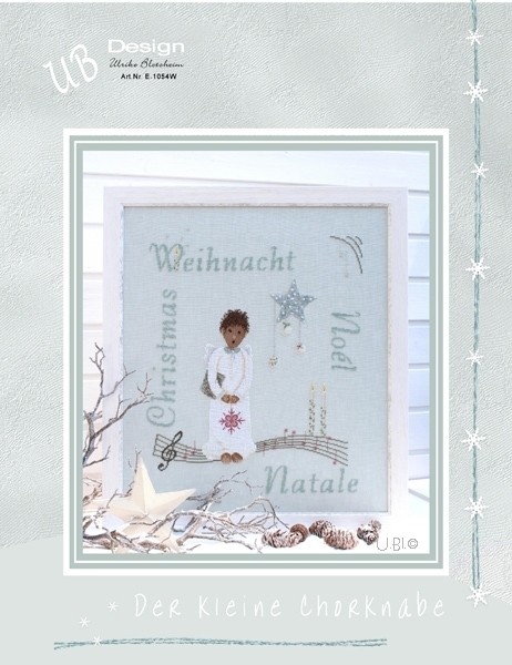 **〔UB Design〕　図案　UB-E-1054W　Der kleine Chorknabe
