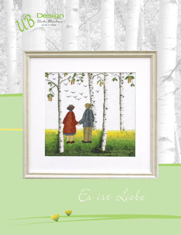 〔UB Design〕　図案　UB-E-1069F　Es ist Liebe