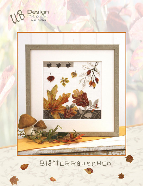 **〔UB Design〕　図案　UB-E-1074H　Blatterrauschen