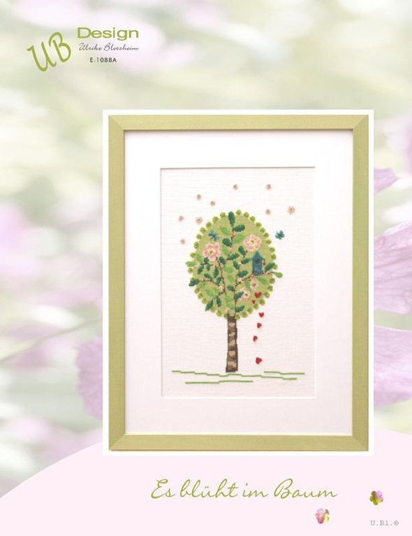 **〔UB Design〕　図案　UB-E-1088A　Es bluht im Baum
