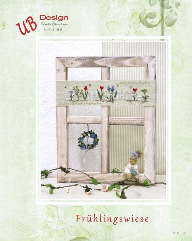 **〔UB Design〕　図案　UB-E-1089F　Fruhlingswiese