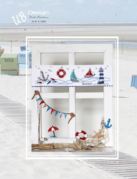 **〔UB Design〕　図案　UB-E-1096S　Am Meer