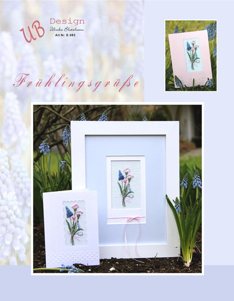 **〔UB Design〕　図案　UB-E-983　Fruhlingsgrusse