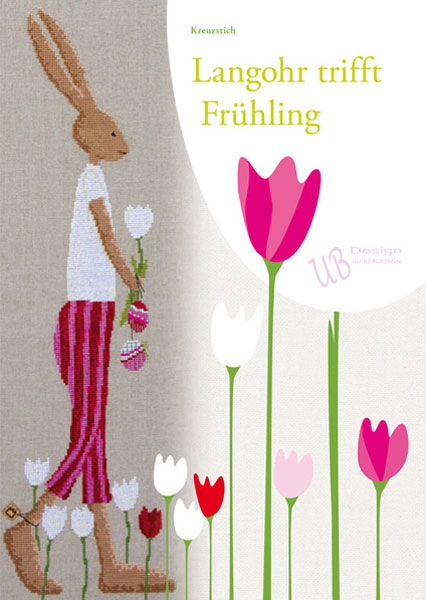 〔UB Design〕　図案集　L2013-1　Langohr trifft Fruhling 【在庫あり】